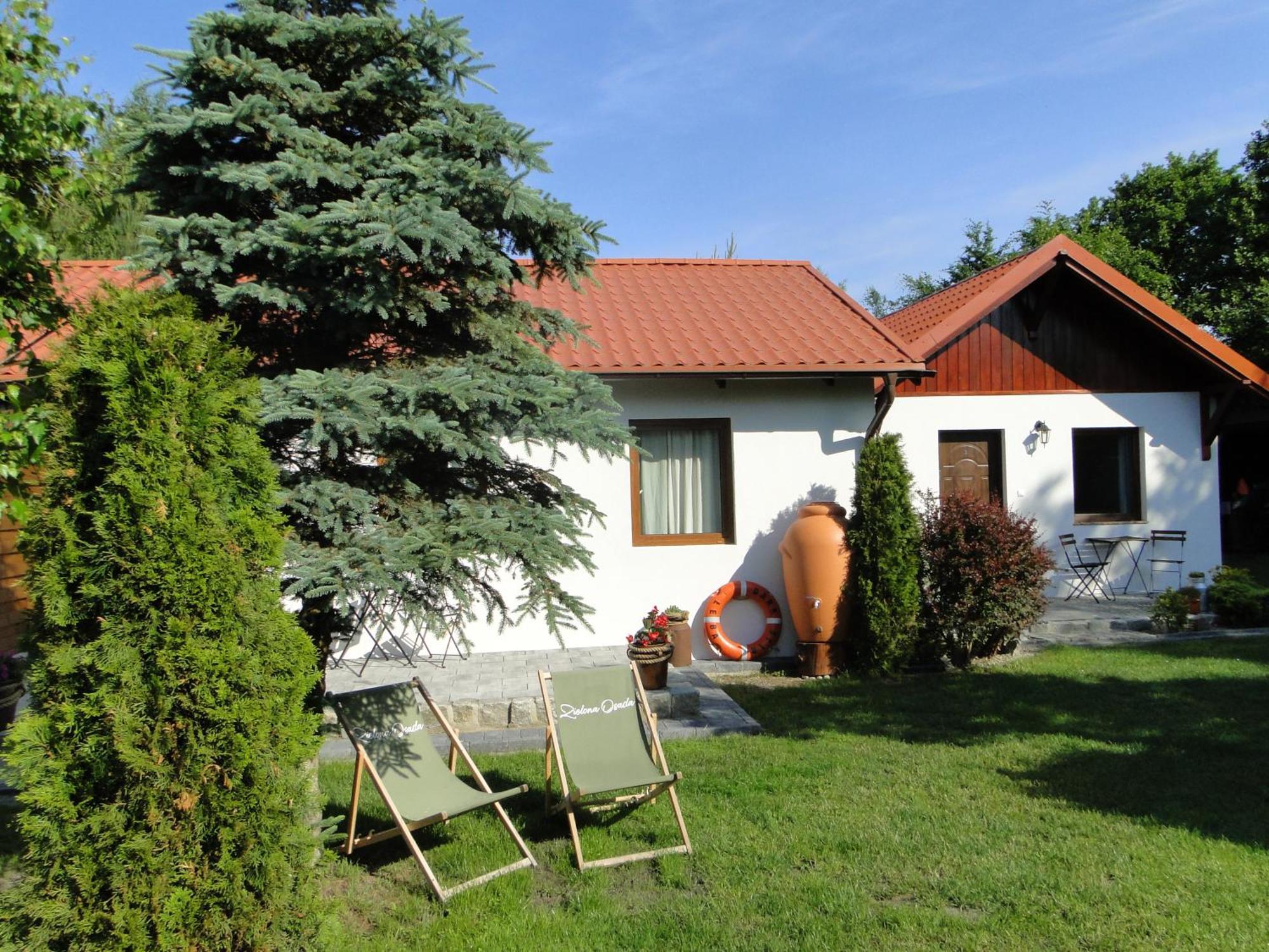 Domki Zielona Osada Szczenurze Bagian luar foto